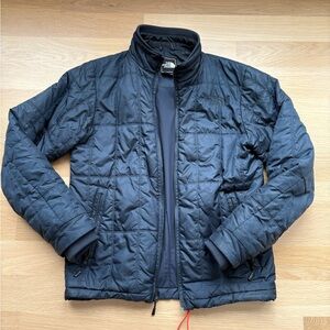 The North Face Men’s Insulated Quilted Jacket - Navy Blue - Small